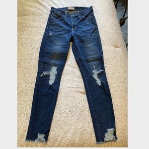 MADEWELL 9" High-Rise Skinny Denim